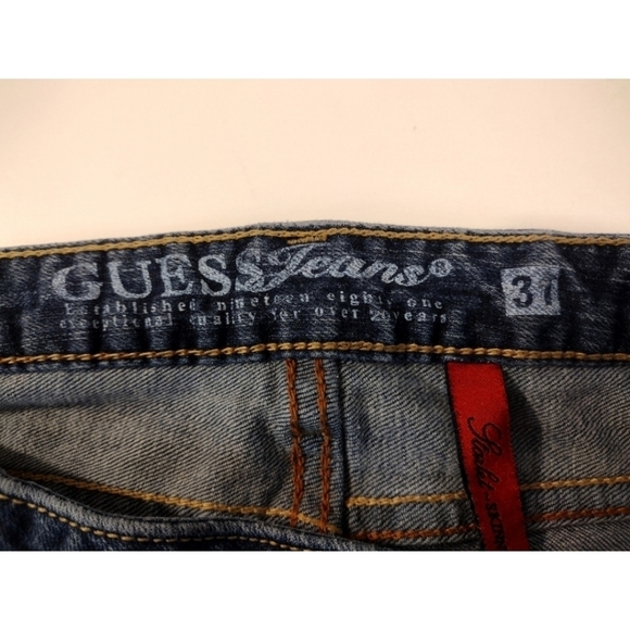 Guess Jeans Starlet skinny leg blue denim jeans - Picture 5 of 14